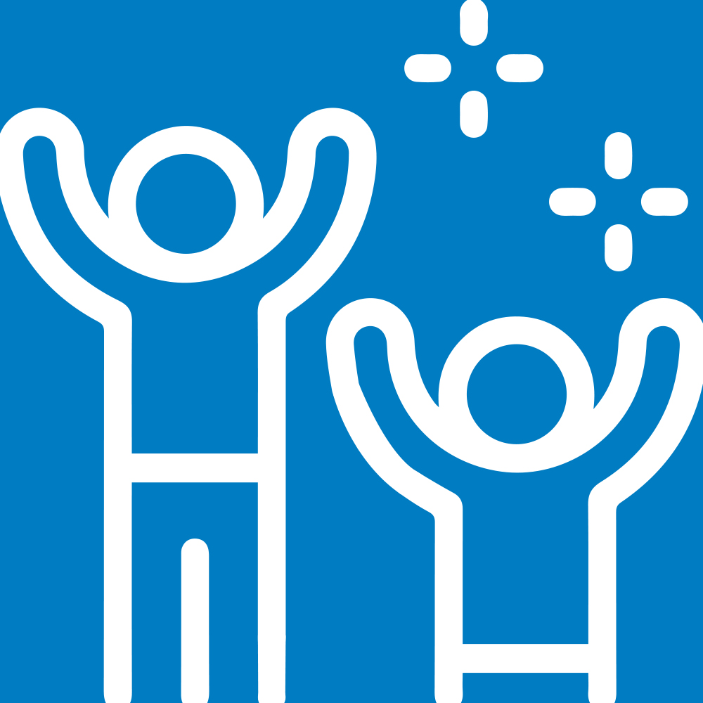 Pictogramme deux personnes