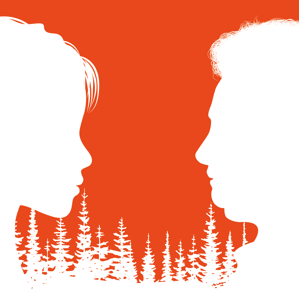 Deux personnes qui se regardent