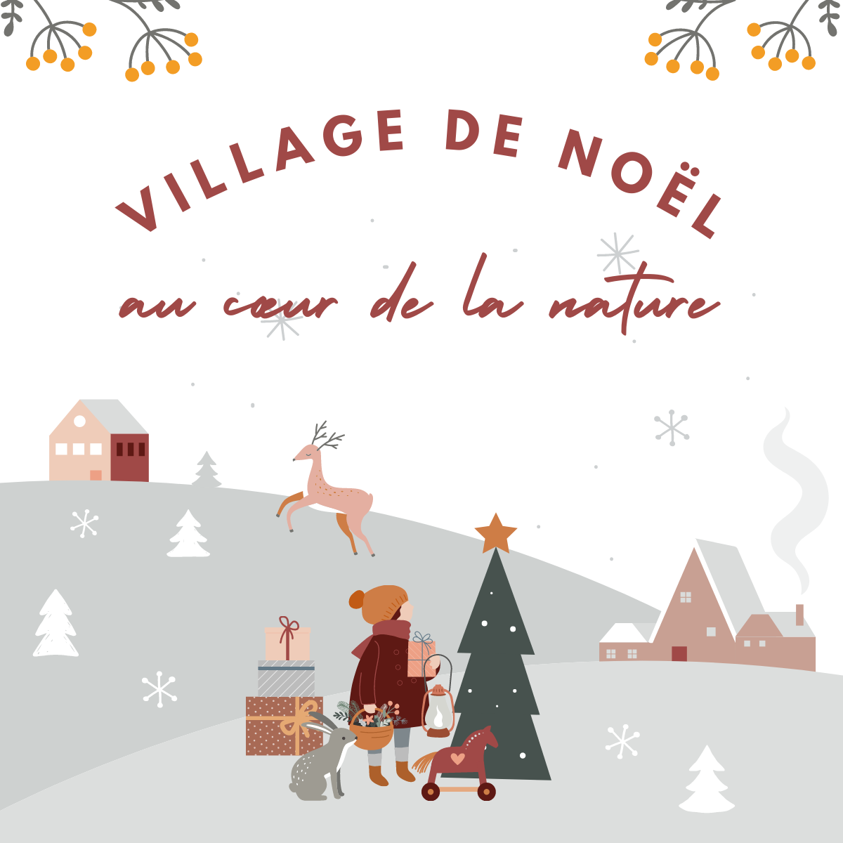 Village de Noël au coeur de la nature<br/>10 décembre de 14 h à 19 h
