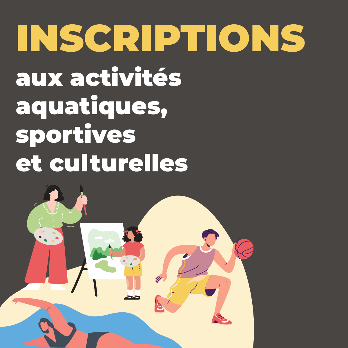 Inscriptions - Hiver<br/>5 décembre 2024