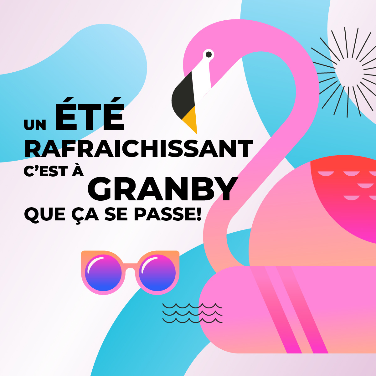 Un été rafraîchissant à Granby!