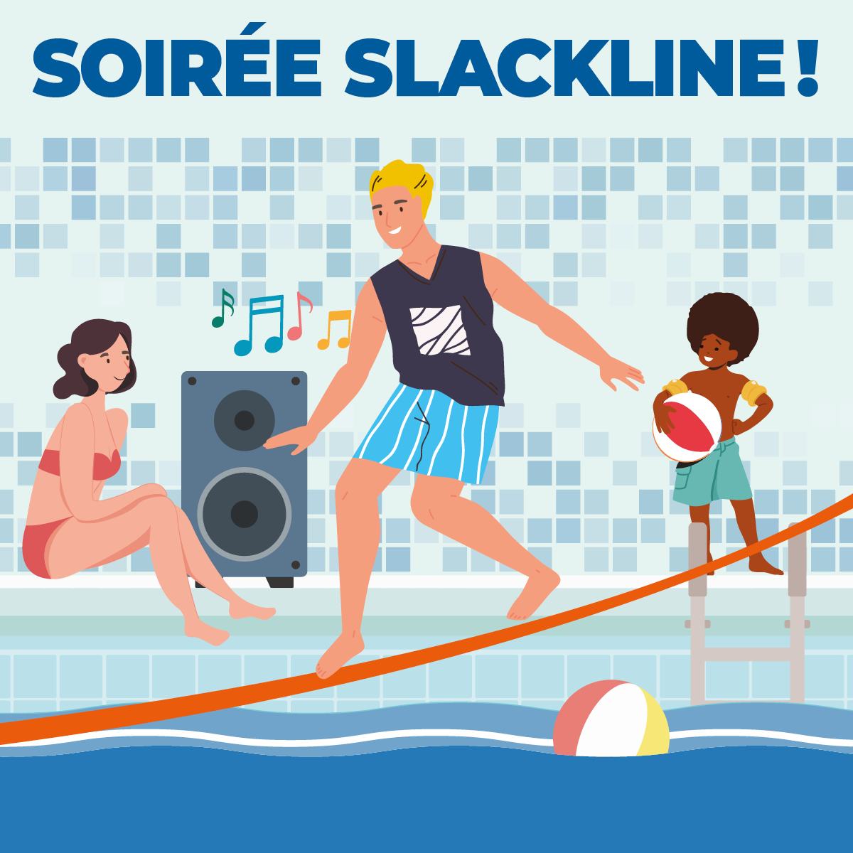 Soirée slackline<br/> 19 décembre 2025
